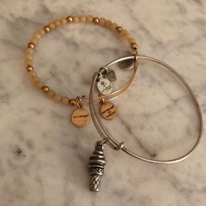 Alex and Ani Bracelet set